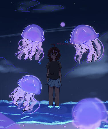 bioluminescence, jan 10 2025